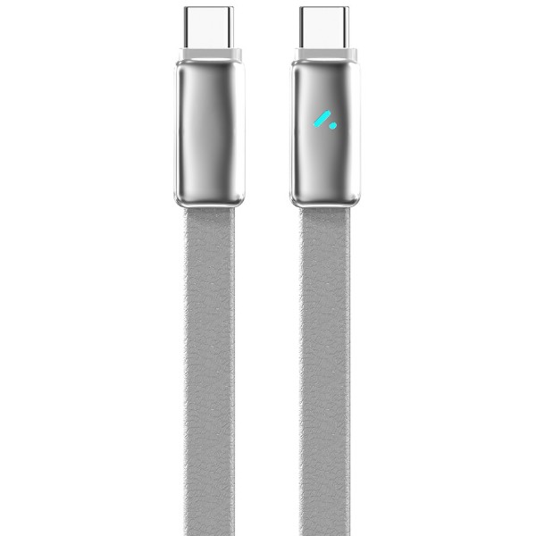 Фото - Кабель Colorway Type-C - Type-C (ultra-thin) (PD Fast Charging 100W) 5А 1м Gray (CW-CBPDCC100-GR)